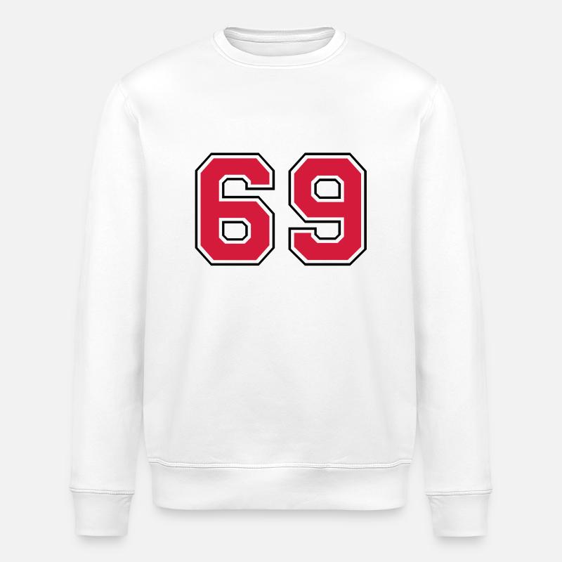 69__f2 - Sweat bio ROLLER Stanley/Stella Unisexe - blanc