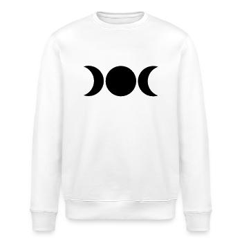 Monde - Stanley/Stella Unisex Bio-Sweatshirt ROLLER - Weiß - Vorne - Nik (191cm)