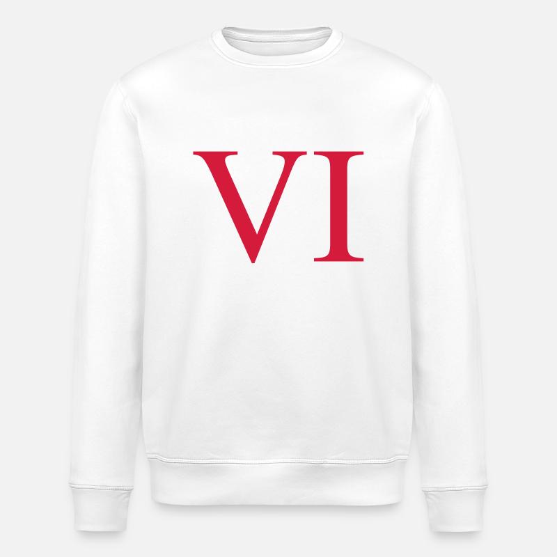 6 - Stanley/Stella Unisex Bio-Sweatshirt ROLLER - Weiß
