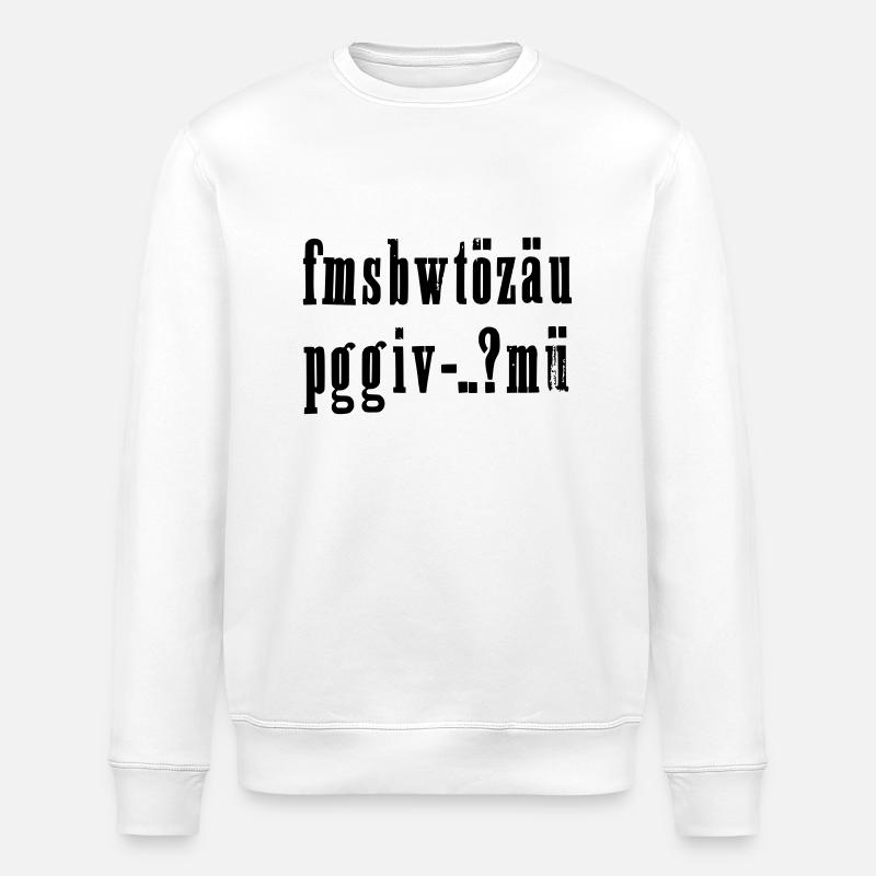 fmsbwtözäu - Stanley/Stella ROLLER Unisex Organic Sweatshirt - white