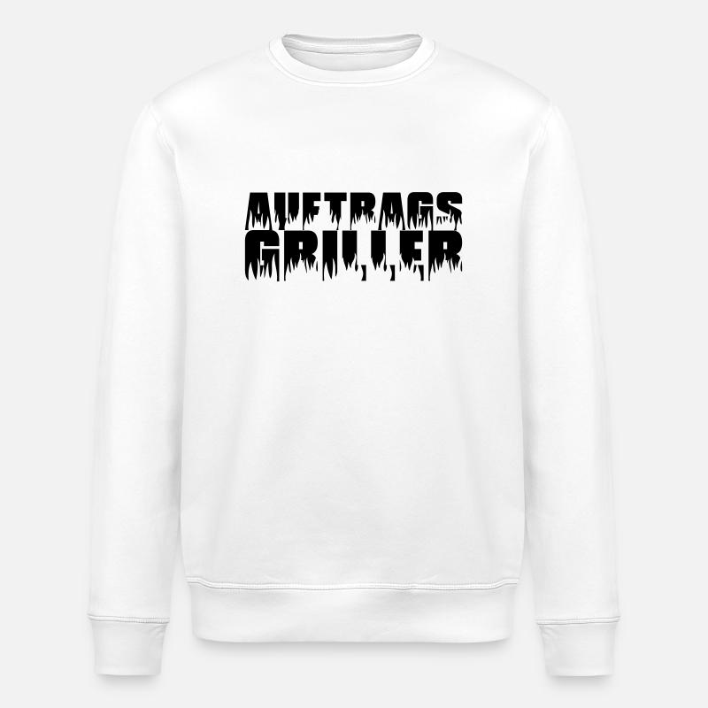 Auftragsgriller - Stanley/Stella Unisex Bio-Sweatshirt ROLLER - Weiß