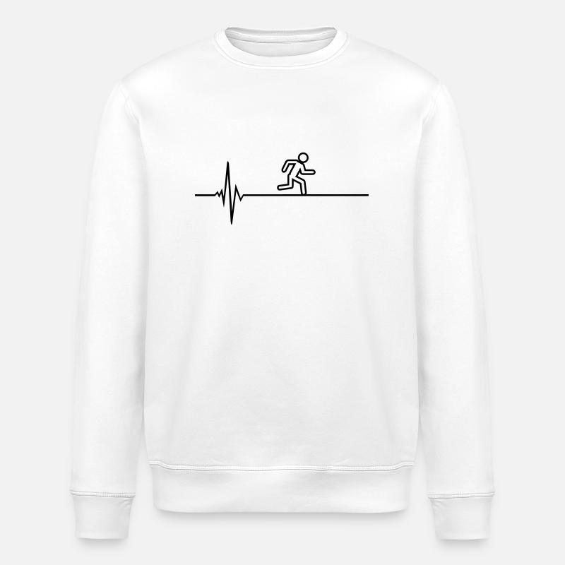 runner - Stanley/Stella ROLLER Unisex Organic Sweatshirt - white