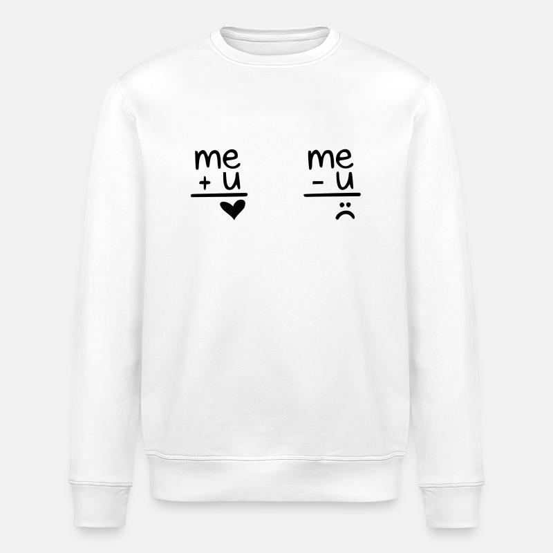 amour - Stanley/Stella ROLLER Unisex Organic Sweatshirt - white