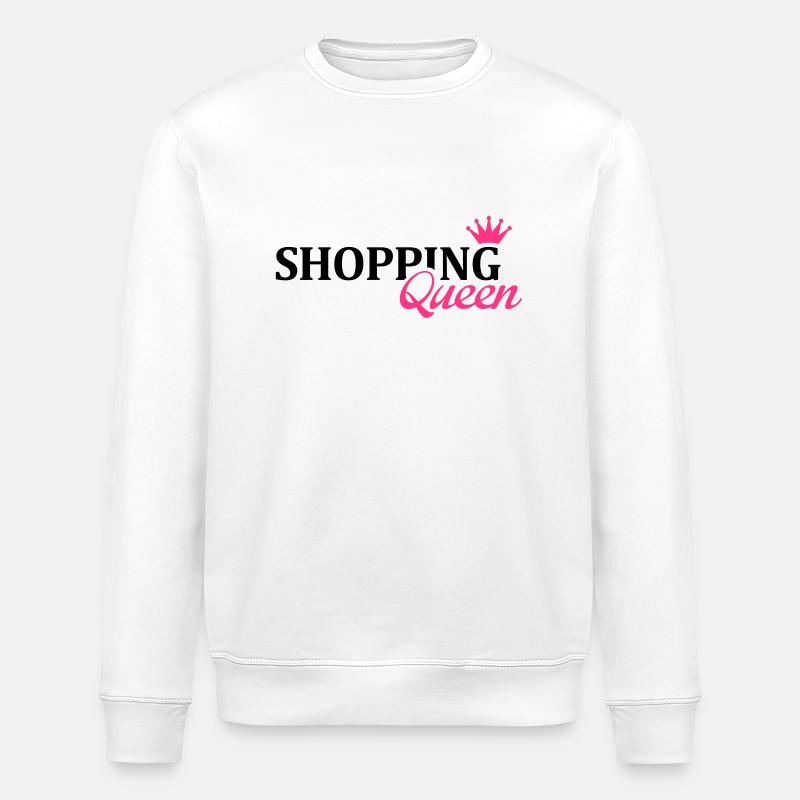 shopping_queen_1_f2 - Stanley/Stella Unisex Bio-Sweatshirt ROLLER - Weiß