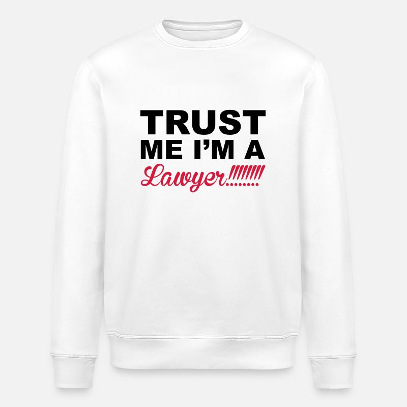 Lawyer - Stanley/Stella Unisex Bio-Sweatshirt ROLLER - Weiß