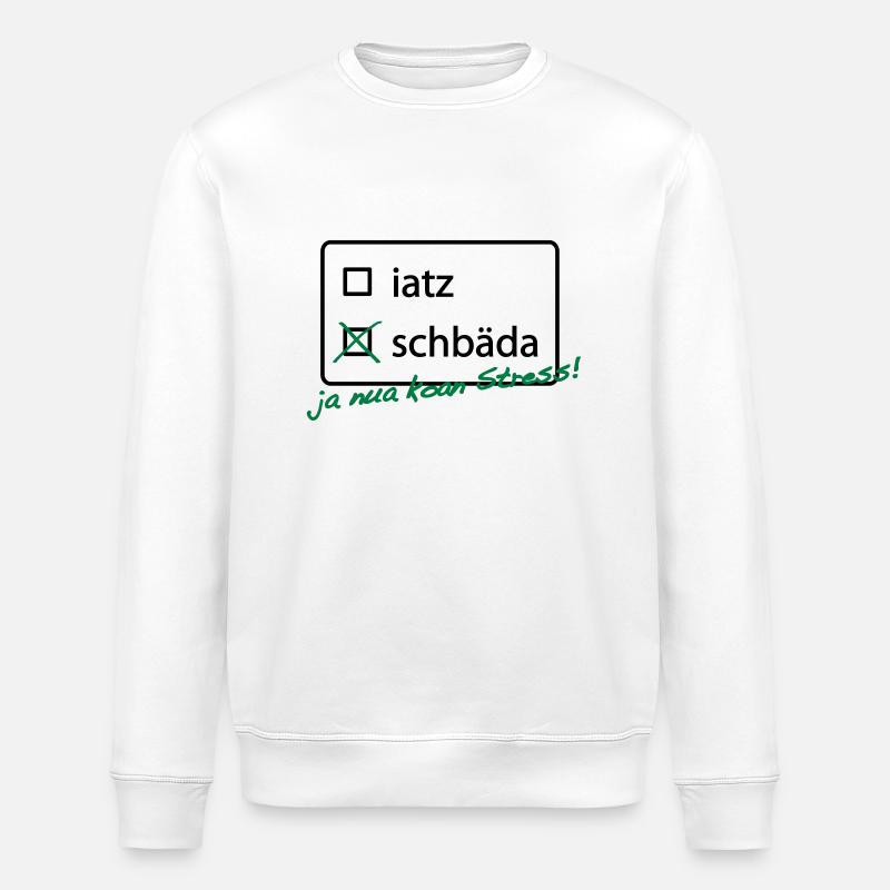 To Do List - Stanley/Stella Unisex Bio-Sweatshirt ROLLER - Weiß