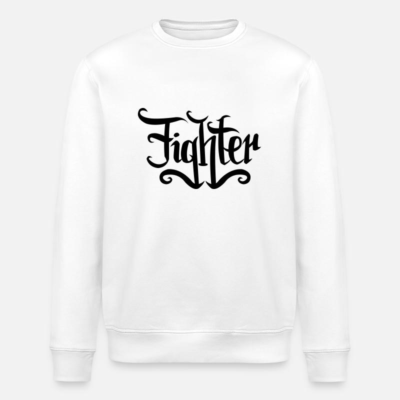 fighter - Sweat bio ROLLER Stanley/Stella Unisexe - blanc