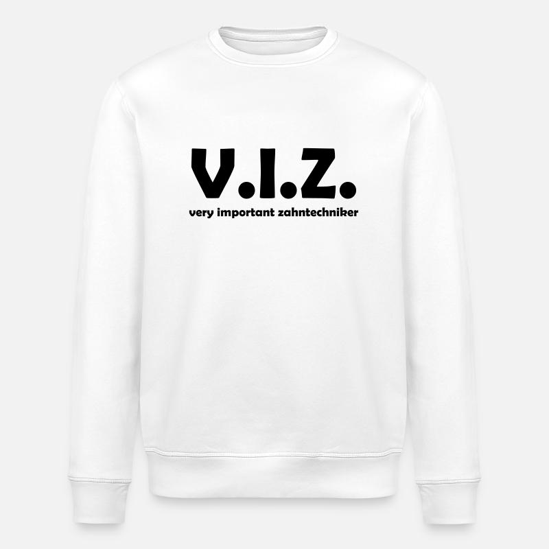 zahntechniker - Stanley/Stella Unisex Bio-Sweatshirt ROLLER - Weiß