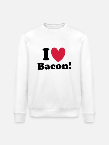 Bacon - Stanley/Stella Unisex Bio-Sweatshirt ROLLER - Weiß