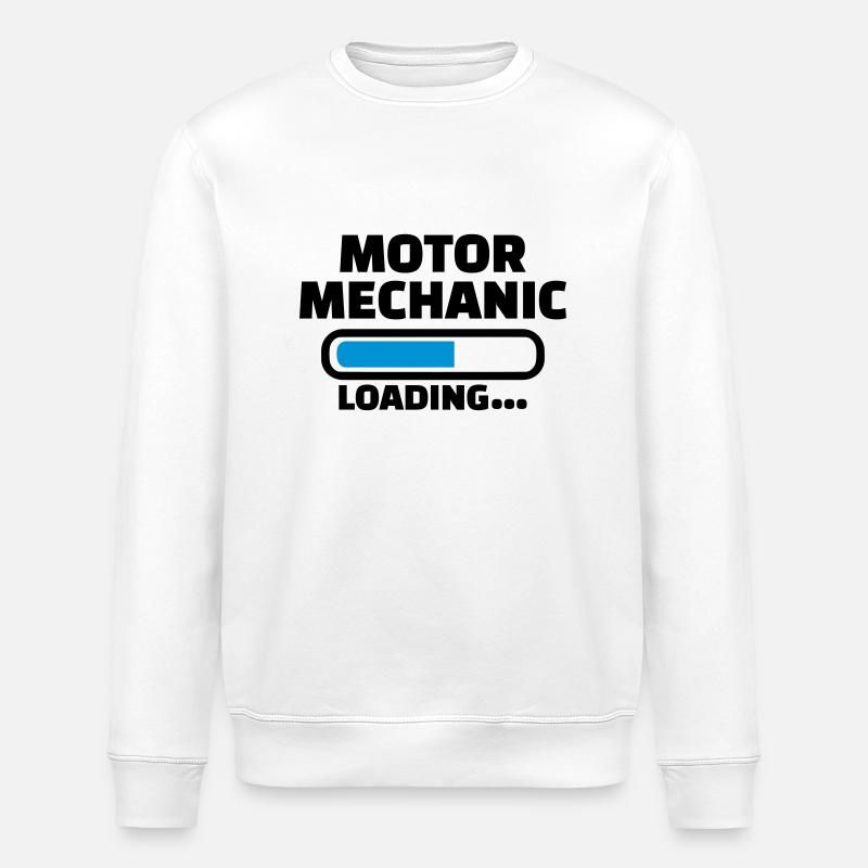 Motor mechanic - Sweat bio ROLLER Stanley/Stella Unisexe - blanc