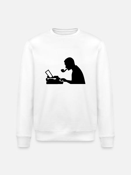 Journalist - Stanley/Stella ROLLER Unisex Organic Sweatshirt - white