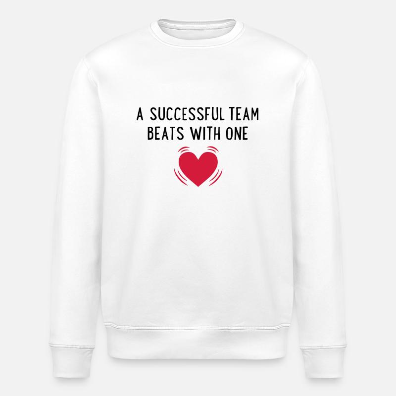 Team - Stanley/Stella Unisex Bio-Sweatshirt ROLLER - Weiß