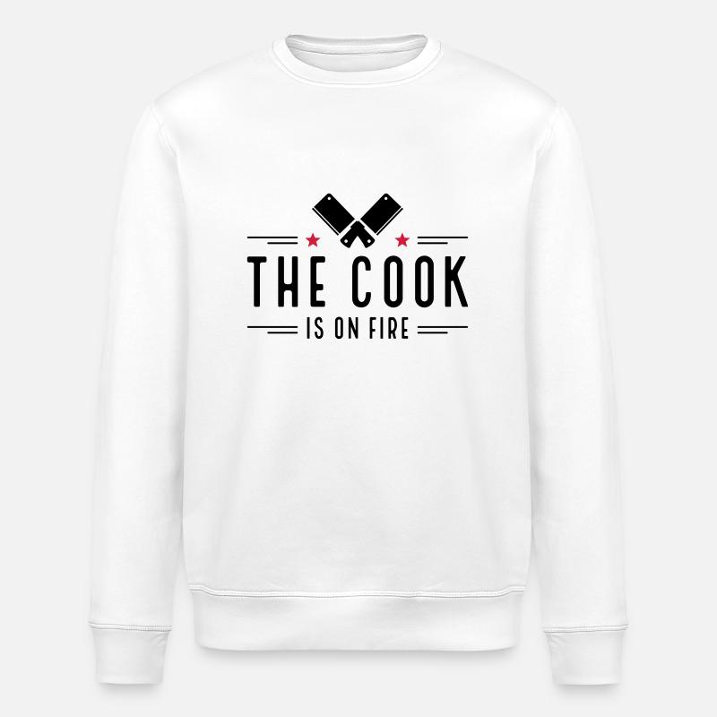 Cuire - Sweat bio ROLLER Stanley/Stella Unisexe - blanc