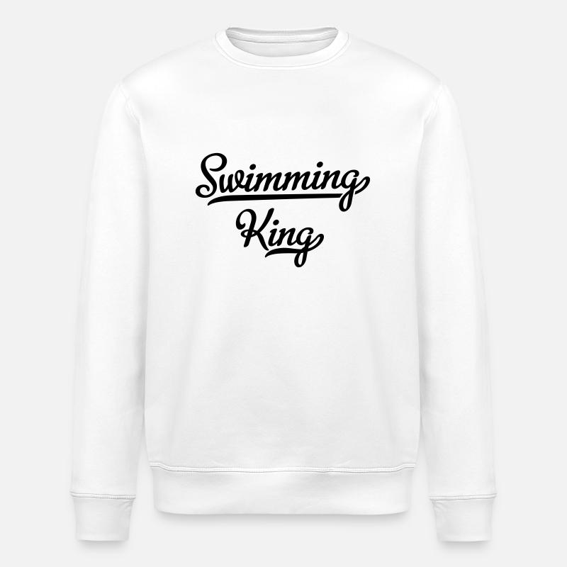 Schwimmen - Stanley/Stella Unisex Bio-Sweatshirt ROLLER - Weiß
