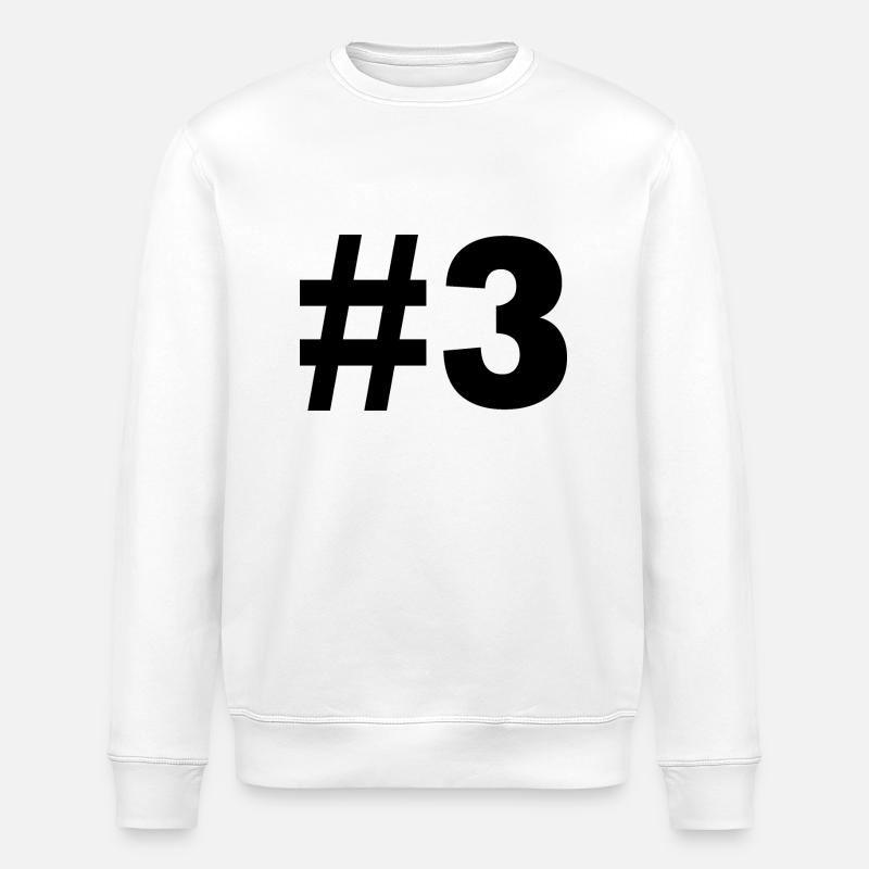 #3 - Stanley/Stella Unisex Bio-Sweatshirt ROLLER - Weiß