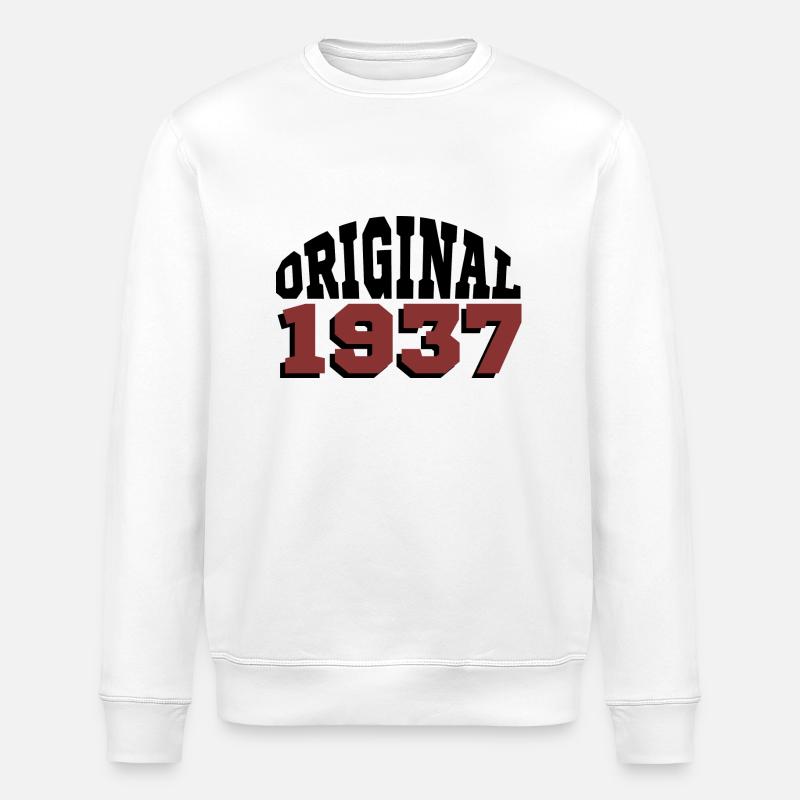 Original 1937 - Stanley/Stella Unisex Bio-Sweatshirt ROLLER - Weiß