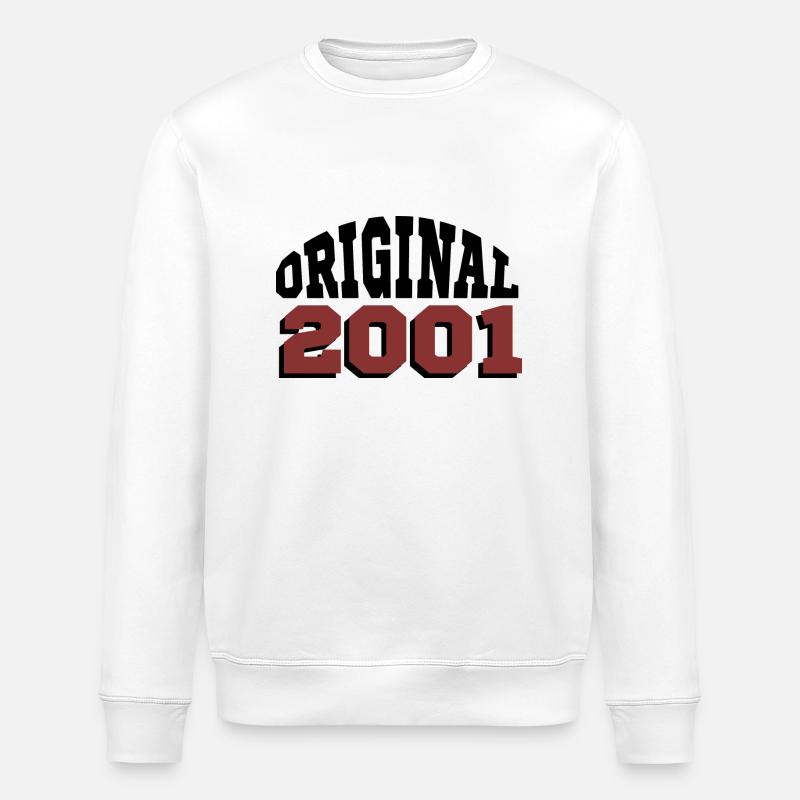 Original 2001 - Stanley/Stella Unisex Bio-Sweatshirt ROLLER - Weiß