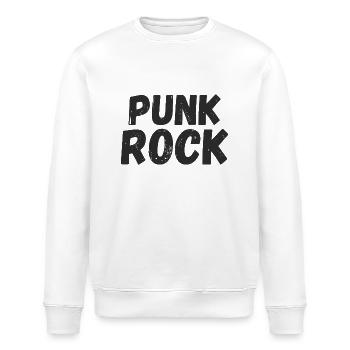 Punk - Stanley/Stella Unisex Bio-Sweatshirt ROLLER - Weiß - Vorne - Nik (191cm)