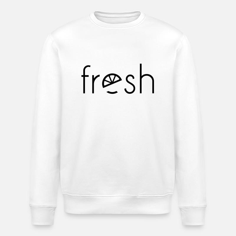 Fresh - Stanley/Stella ROLLER Unisex Organic Sweatshirt - white