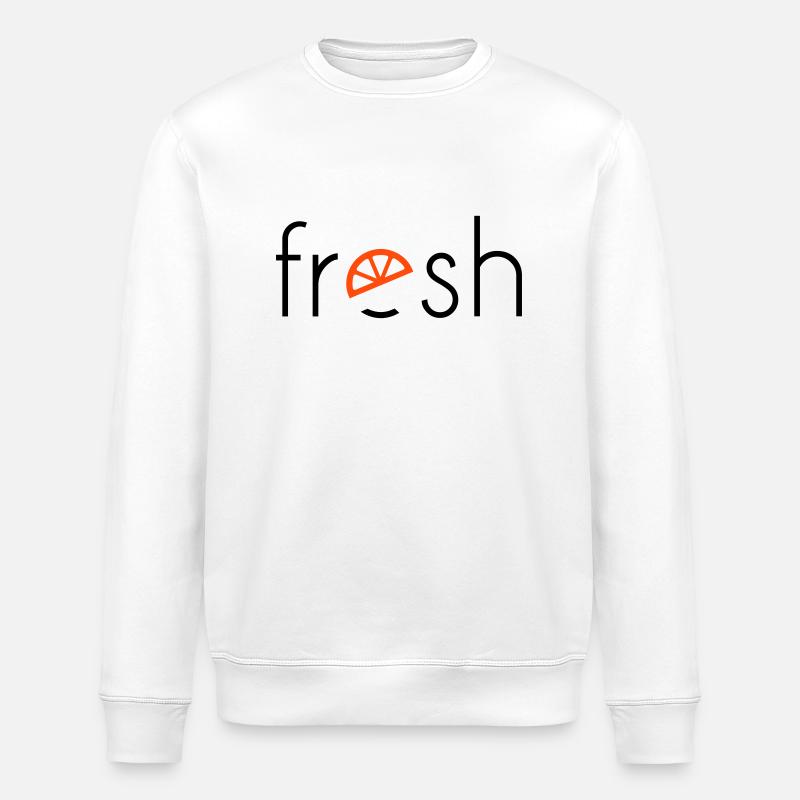frais - 2 couleurs - Sweat bio ROLLER Stanley/Stella Unisexe - blanc