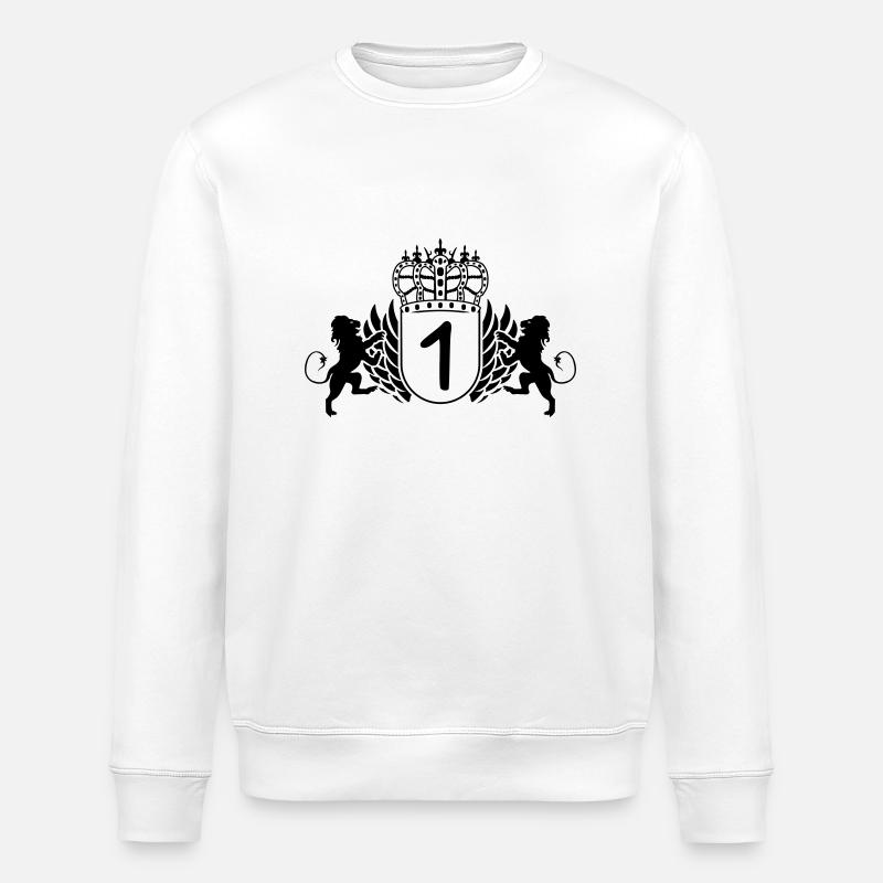 Armoiries 1 - Sweat bio ROLLER Stanley/Stella Unisexe - blanc