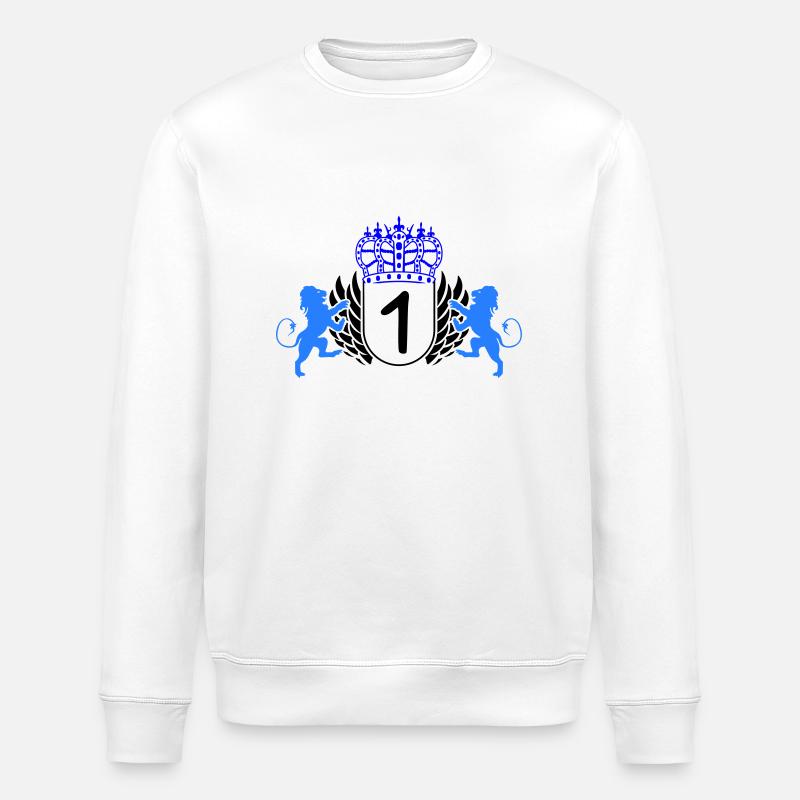 Armoiries 1 - Sweat bio ROLLER Stanley/Stella Unisexe - blanc