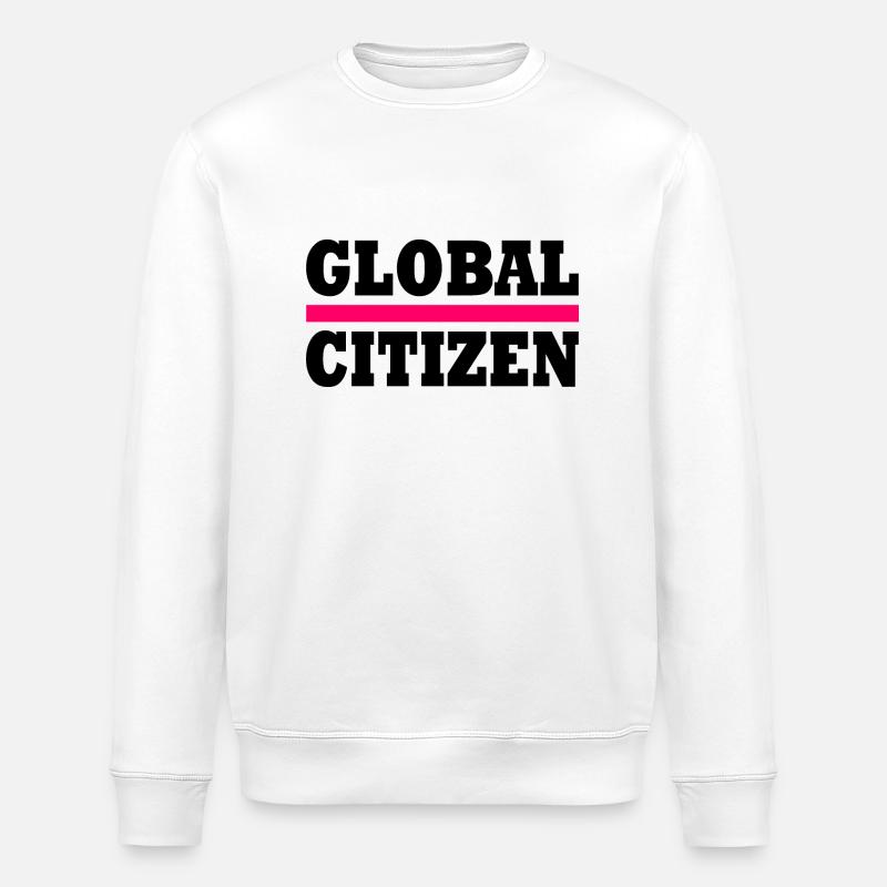 global citizen - Sweat bio ROLLER Stanley/Stella Unisexe - blanc