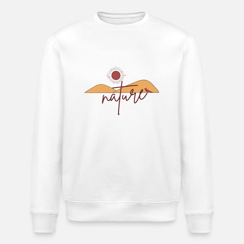 Nature - Stanley/Stella Unisex Bio-Sweatshirt ROLLER - Weiß