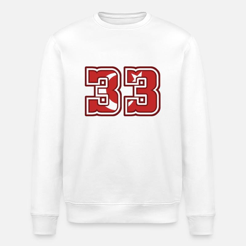 Mersin - Stanley/Stella Unisex Bio-Sweatshirt ROLLER - Weiß