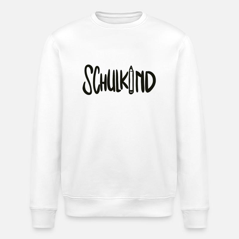 Schulkind (unisex) - Stanley/Stella Unisex Bio-Sweatshirt ROLLER - Weiß