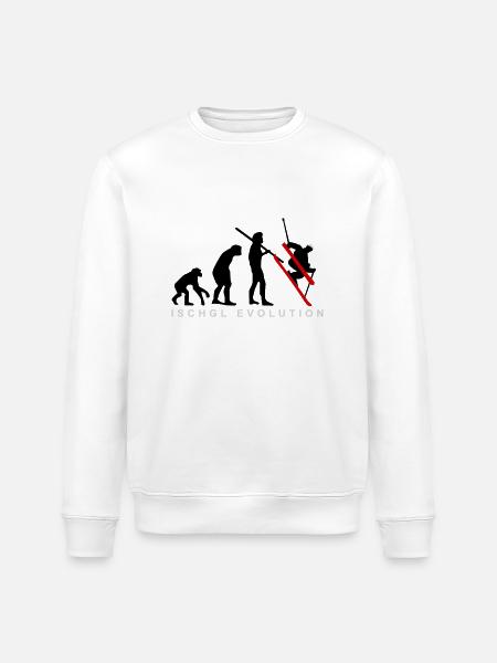 Ischgl Ski Evolution - Sweat bio ROLLER Stanley/Stella Unisexe - blanc