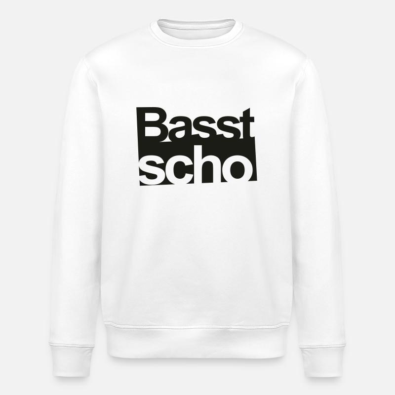 basst_scho_1C2 - Stanley/Stella ROLLER Unisex Organic Sweatshirt - white