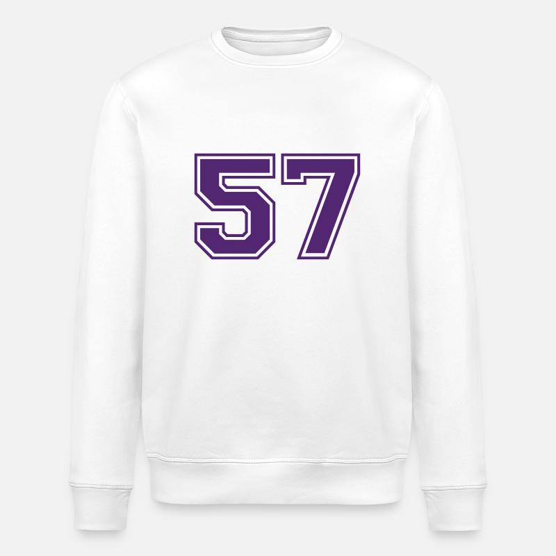 57 - Stanley/Stella Unisex Bio-Sweatshirt ROLLER - Weiß