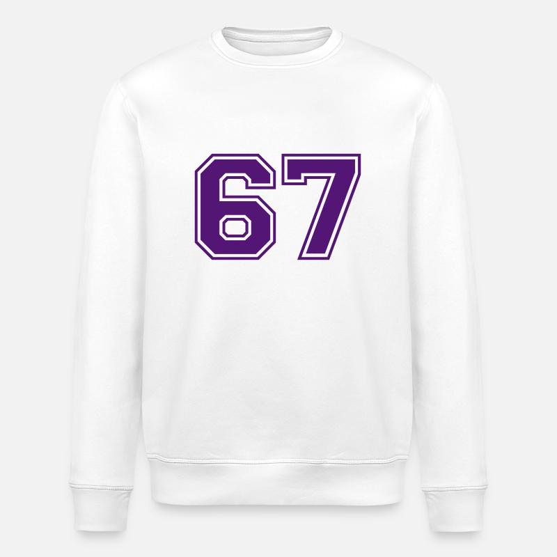 67 - Stanley/Stella Unisex Bio-Sweatshirt ROLLER - Weiß