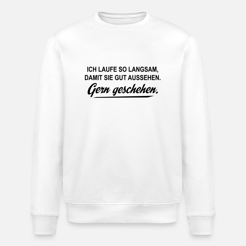 laufen - Stanley/Stella Unisex Bio-Sweatshirt ROLLER - Weiß