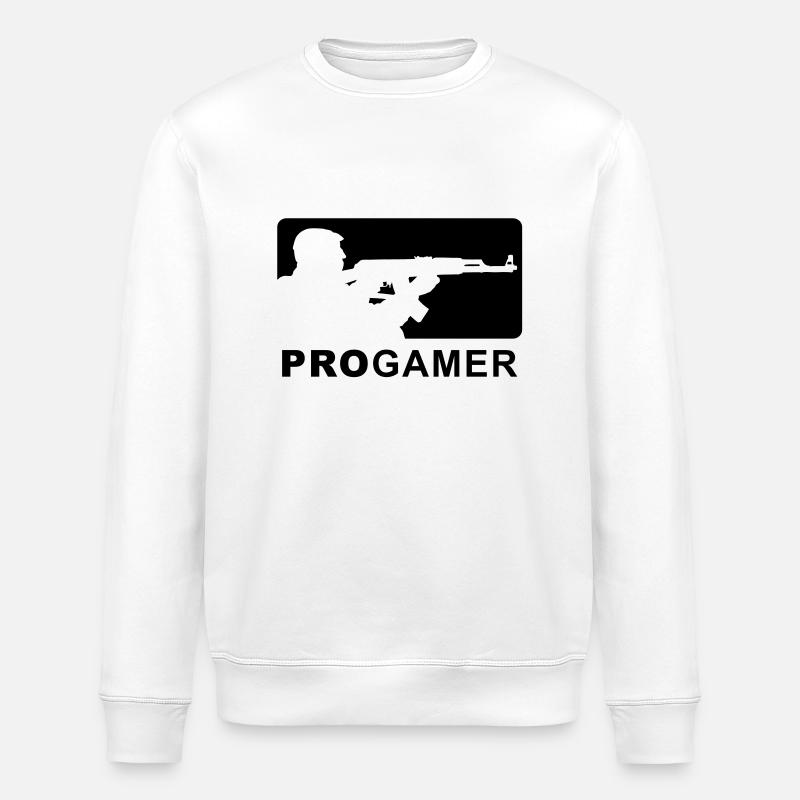 progamer - Sweat bio ROLLER Stanley/Stella Unisexe - blanc