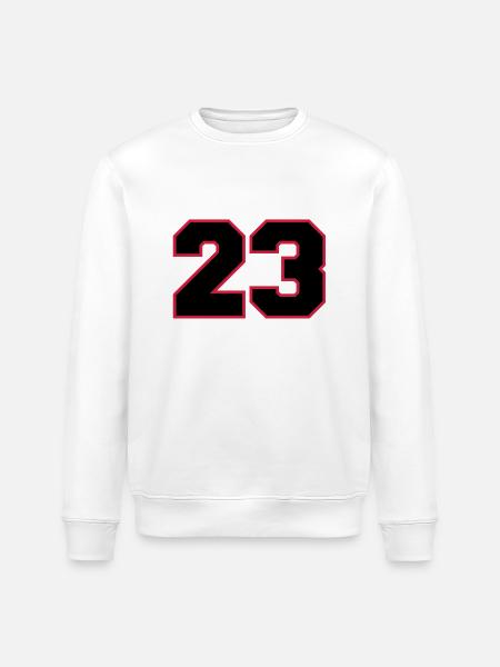 number23 - Stanley/Stella Unisex Bio-Sweatshirt ROLLER - Weiß