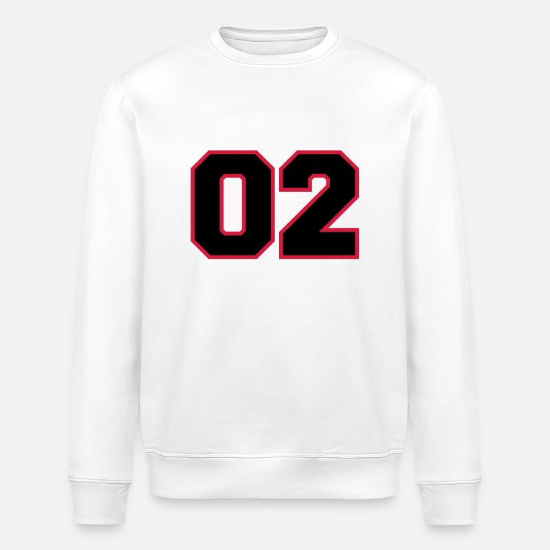 number02 - Sweat bio ROLLER Stanley/Stella Unisexe - blanc
