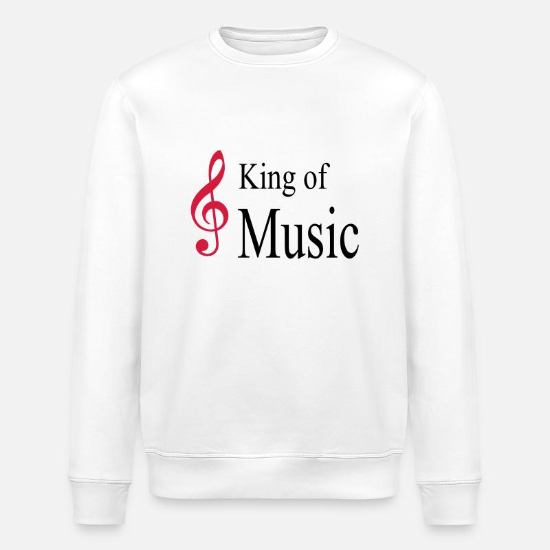 musik - Stanley/Stella Unisex Bio-Sweatshirt ROLLER - Weiß