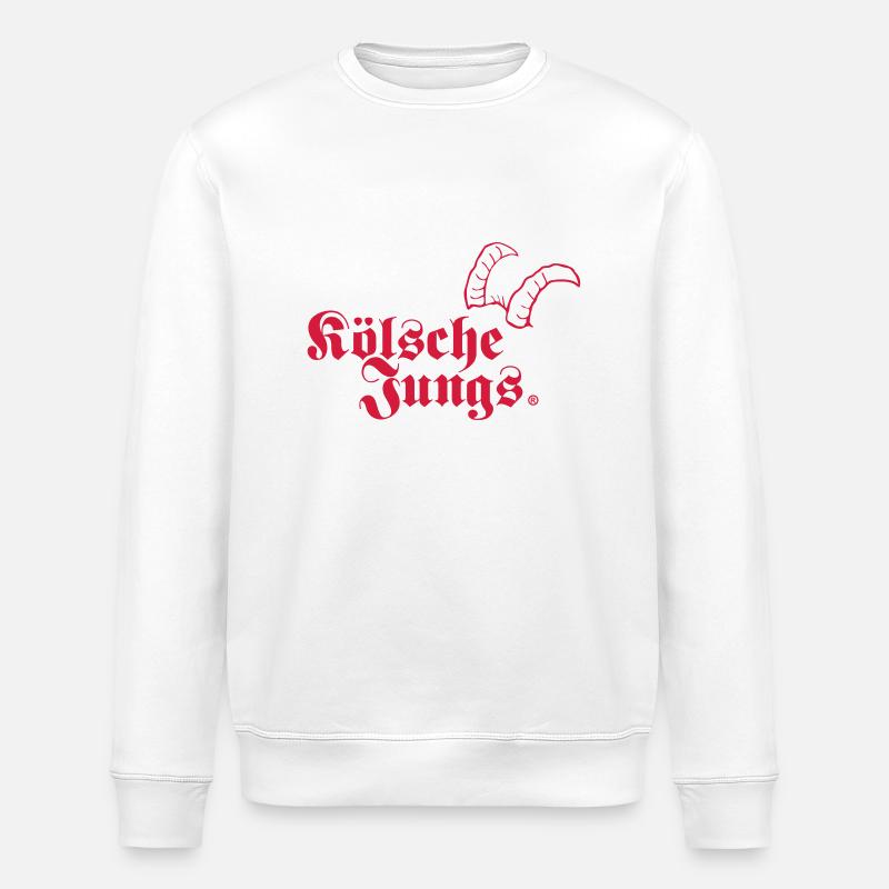 Cologne Boys Horns - Villes - Sweat bio ROLLER Stanley/Stella Unisexe - blanc