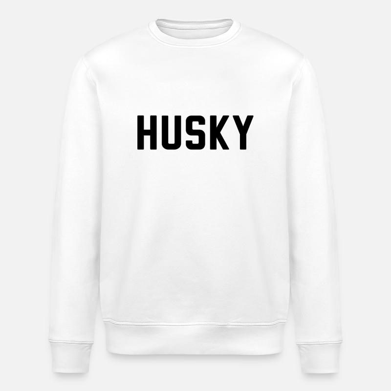 Husky - Stanley/Stella ROLLER Unisex Organic Sweatshirt - white
