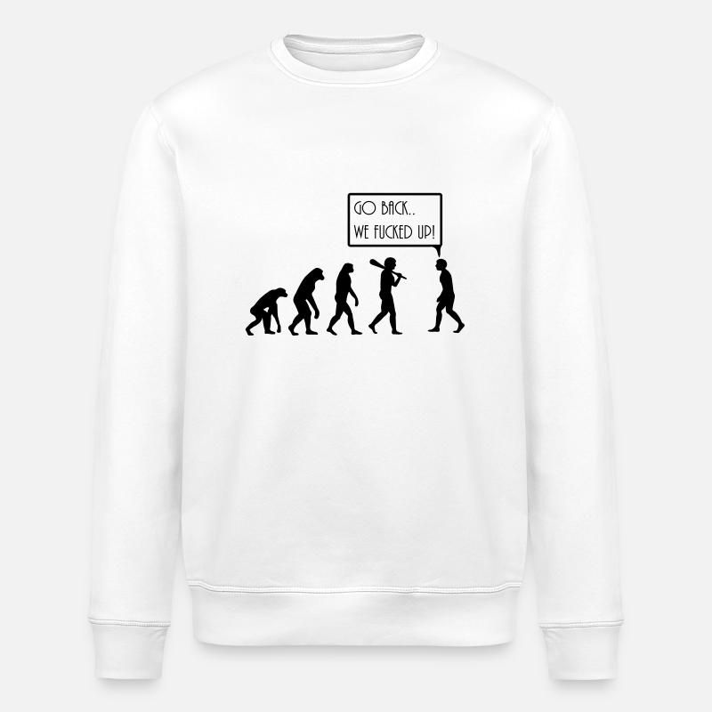 évolution - Sweat bio ROLLER Stanley/Stella Unisexe - blanc