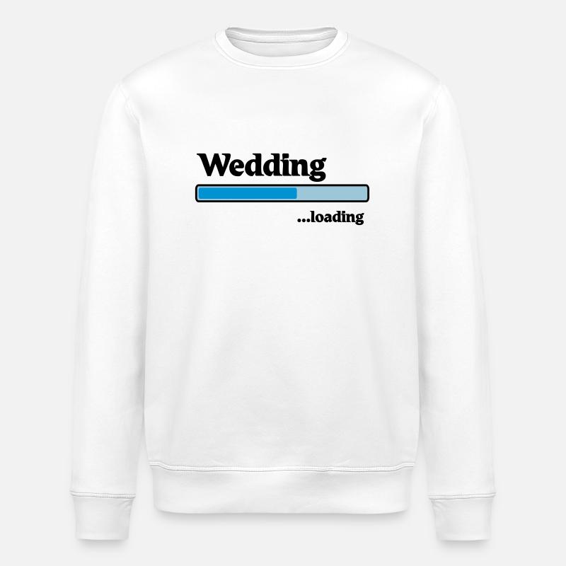 Wedding loading - Stanley/Stella Unisex Bio-Sweatshirt ROLLER - Weiß
