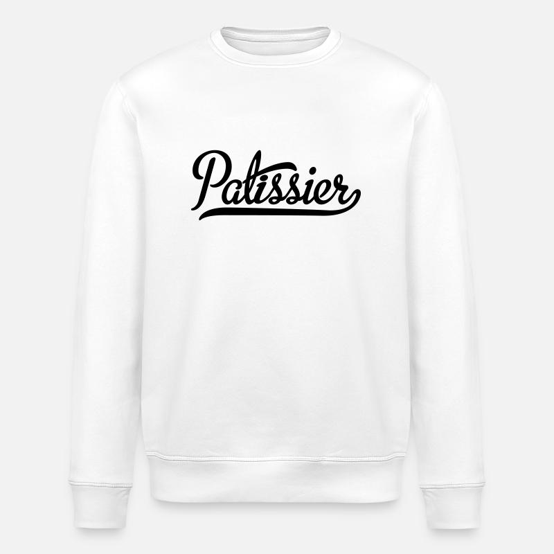Patissier - Sweat bio ROLLER Stanley/Stella Unisexe - blanc
