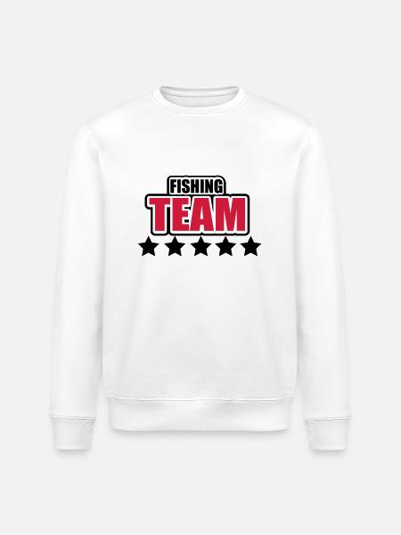 fishing - Stanley/Stella Unisex Bio-Sweatshirt ROLLER - Weiß
