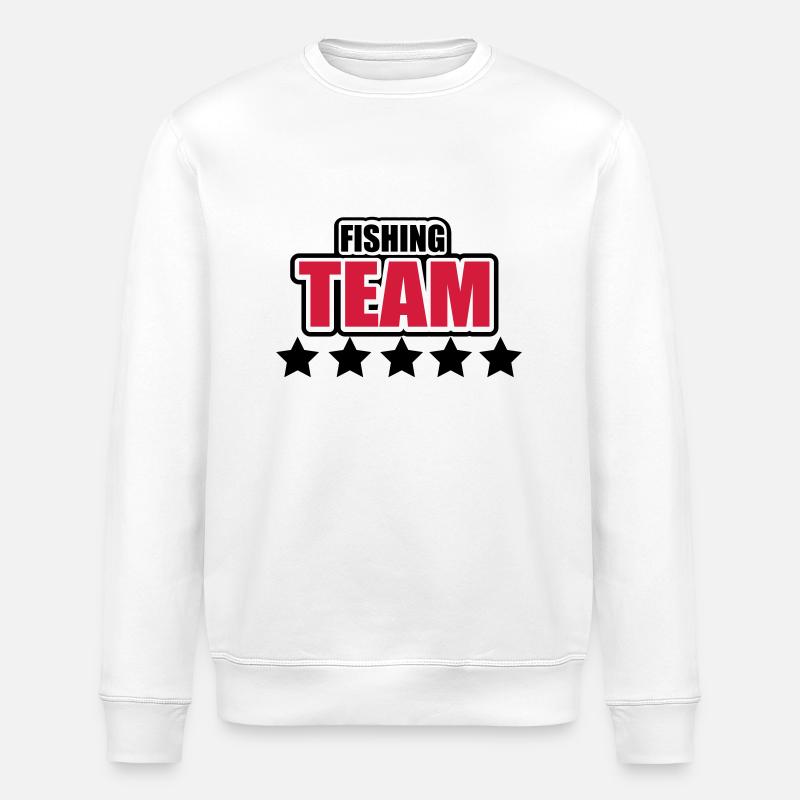 fishing - Stanley/Stella Unisex Bio-Sweatshirt ROLLER - Weiß