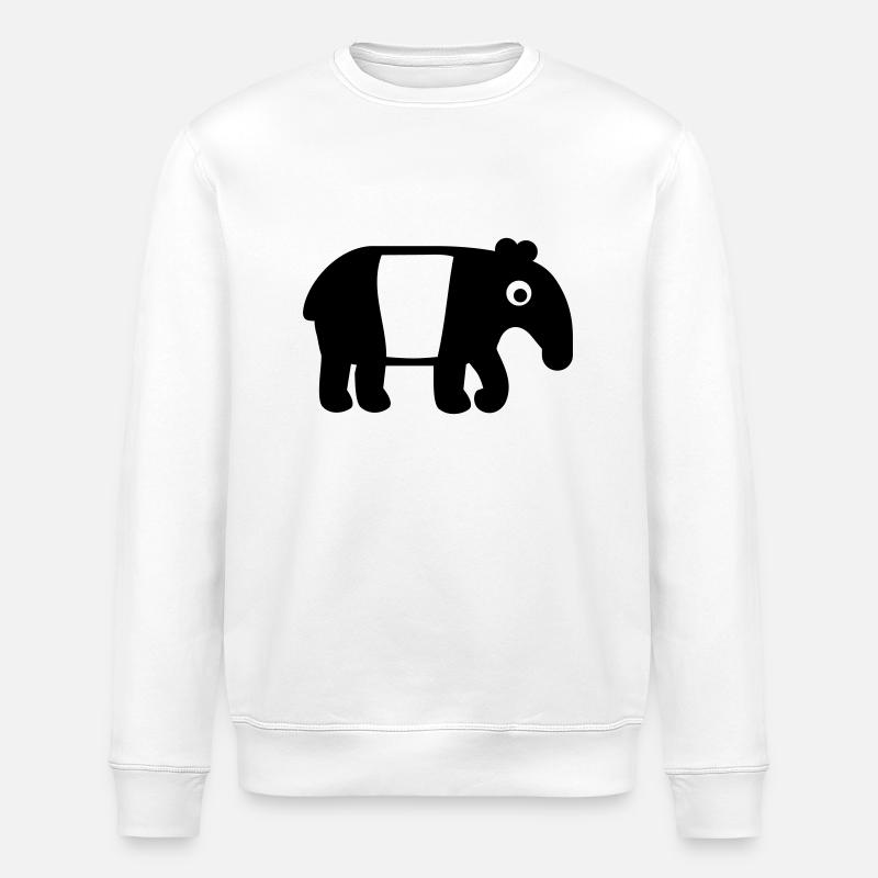 Tapir - Stanley/Stella Unisex Bio-Sweatshirt ROLLER - Weiß