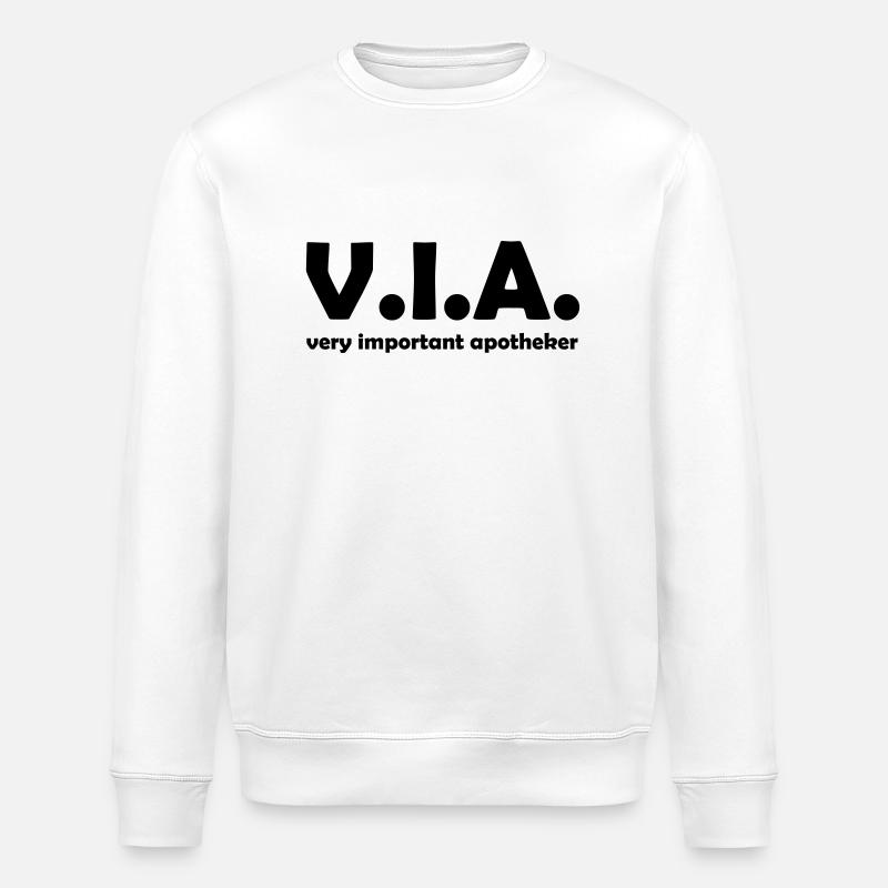 apotheker - Stanley/Stella Unisex Bio-Sweatshirt ROLLER - Weiß