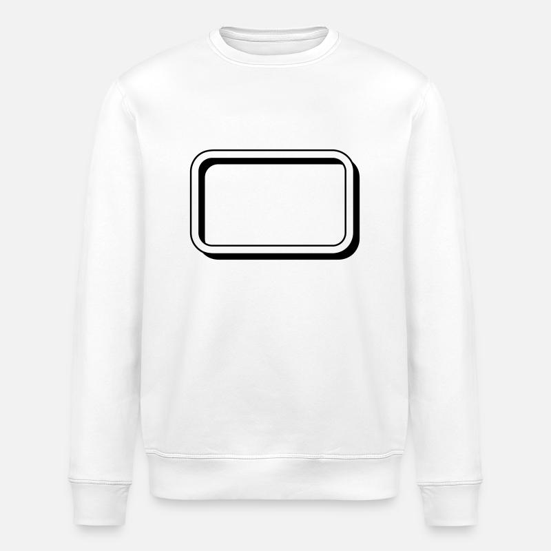 frame easy - Stanley/Stella ROLLER Unisex Organic Sweatshirt - white