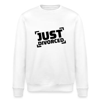 Scheidung - Stanley/Stella Unisex Bio-Sweatshirt ROLLER - Weiß - Vorne - Nik (191cm)